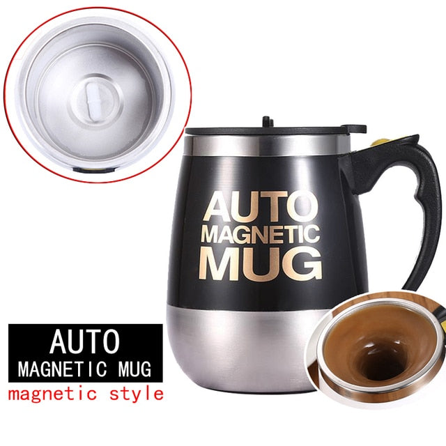 Self Stirring Magnetic Mug